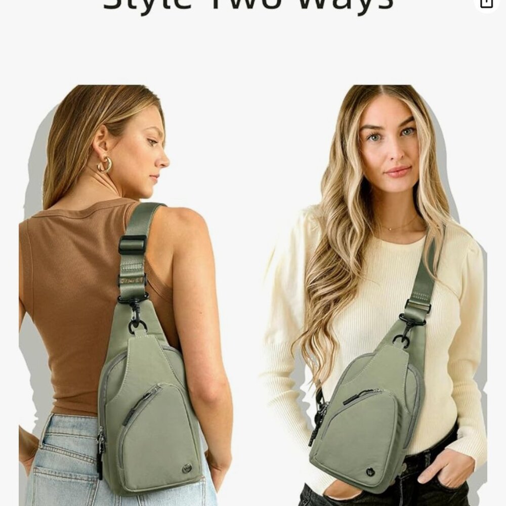 Westbronco Small Sling Bag in Olive Green, NWOT - Picture 11 of 13